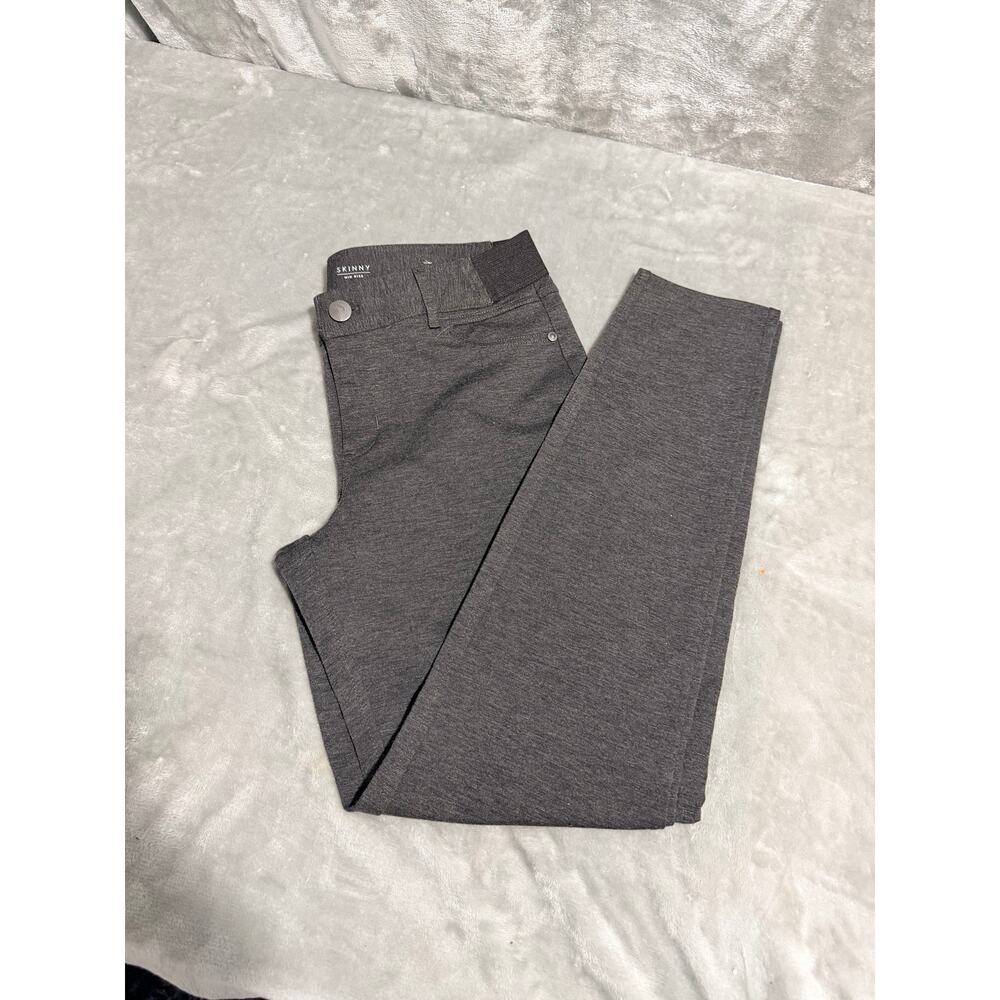 Simply Vera Vera Wang Gray Skinny Pants Size Medium Stretch - Picture 8 of 8